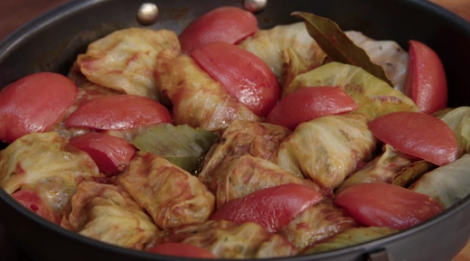 Simple Armenian Stuffed Cabbage Dolma 