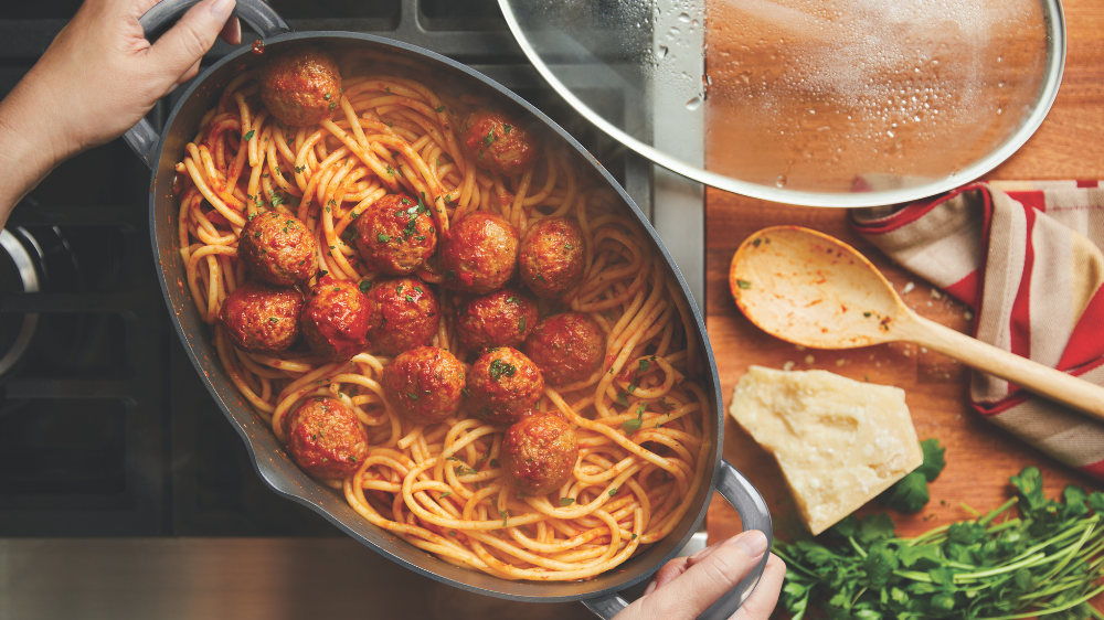 Swedish Meatballs with Pasta