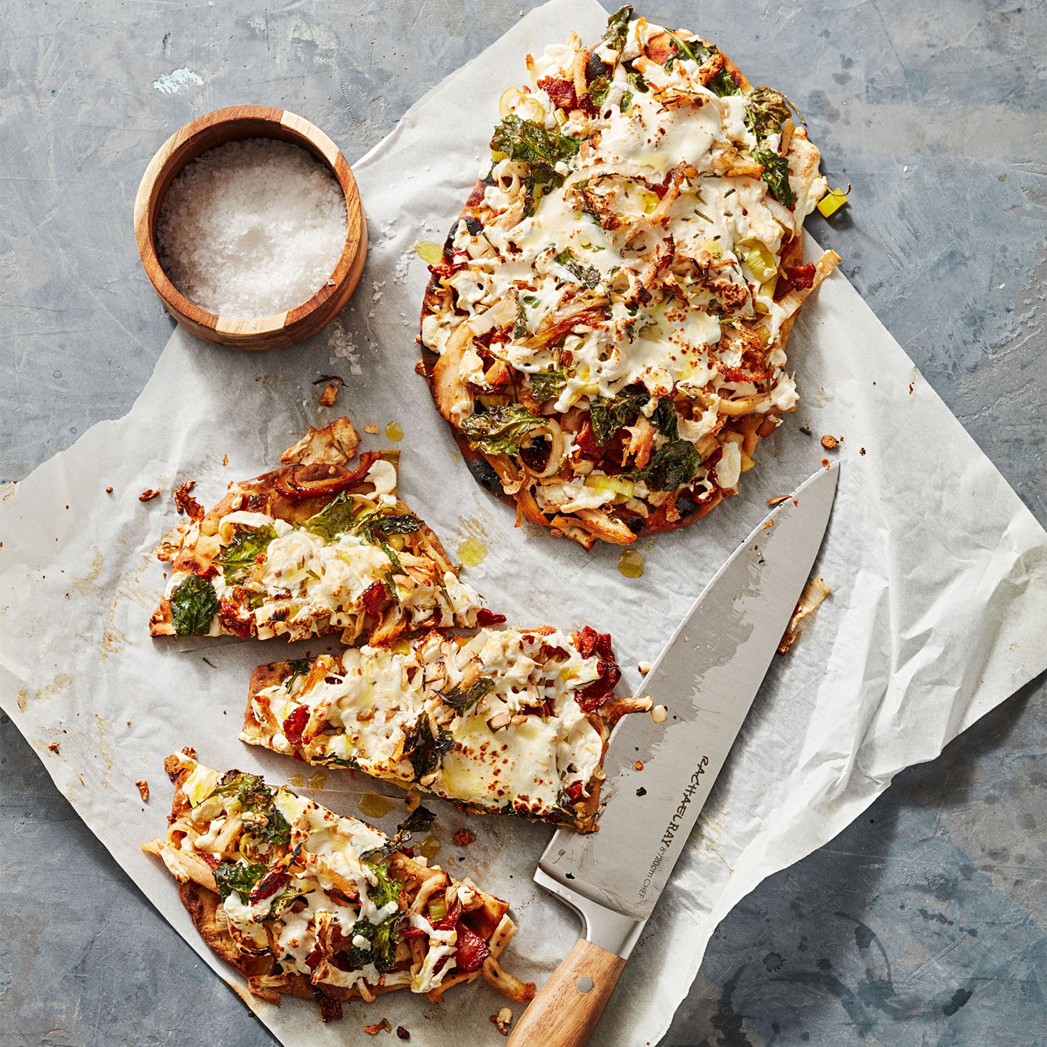 Thanksgiving Leftovers: Turkey Club Flatbreads