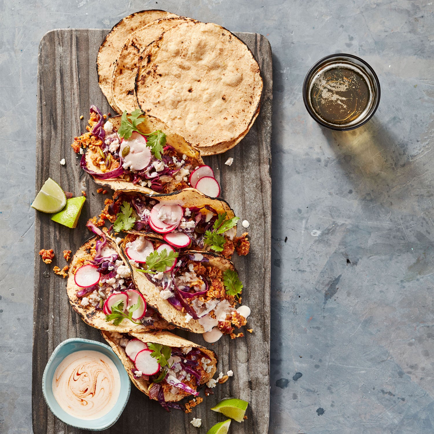 Thanksgiving Leftovers: Turkey & Chorizo Soft Tacos