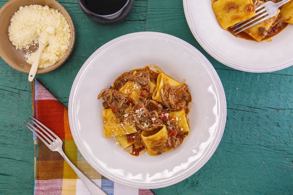 Turkey or Chicken Porcini Ragu