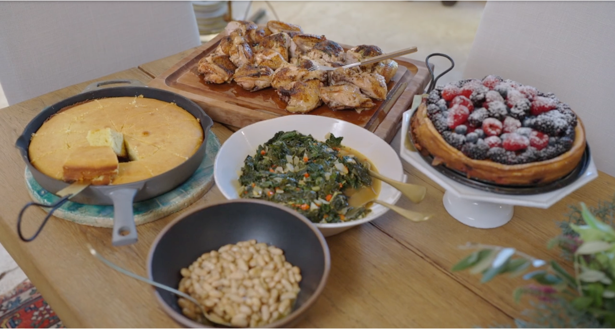 Chard and Kale Agro Dolce Recipe from Rachael Ray in Tuscany