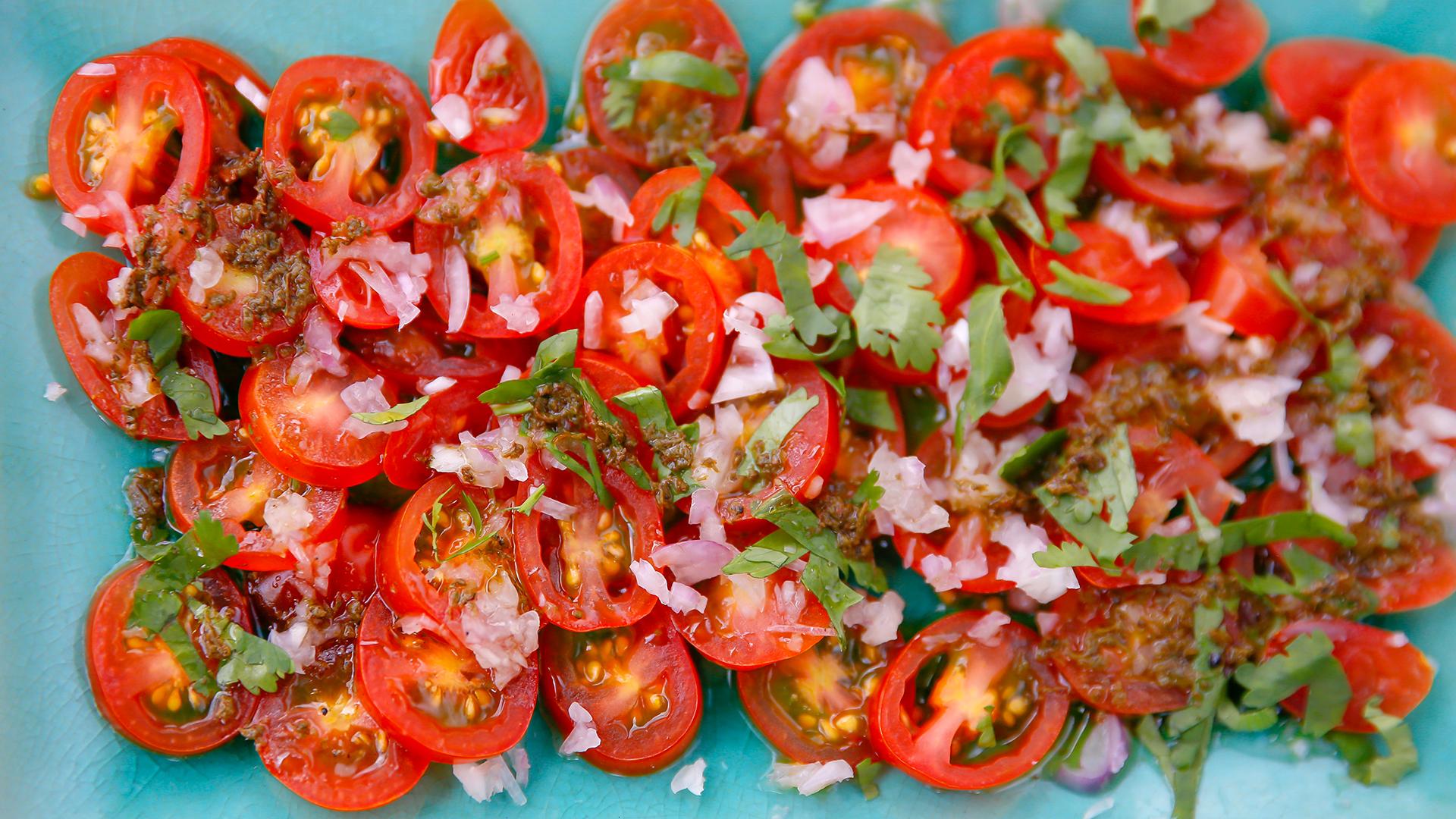 Cherry Tomatoes With Herbs