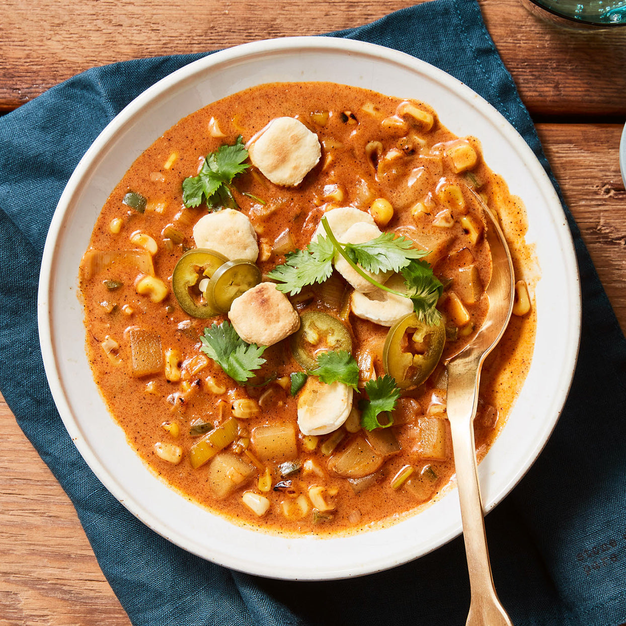 Deviled Corn Chowder