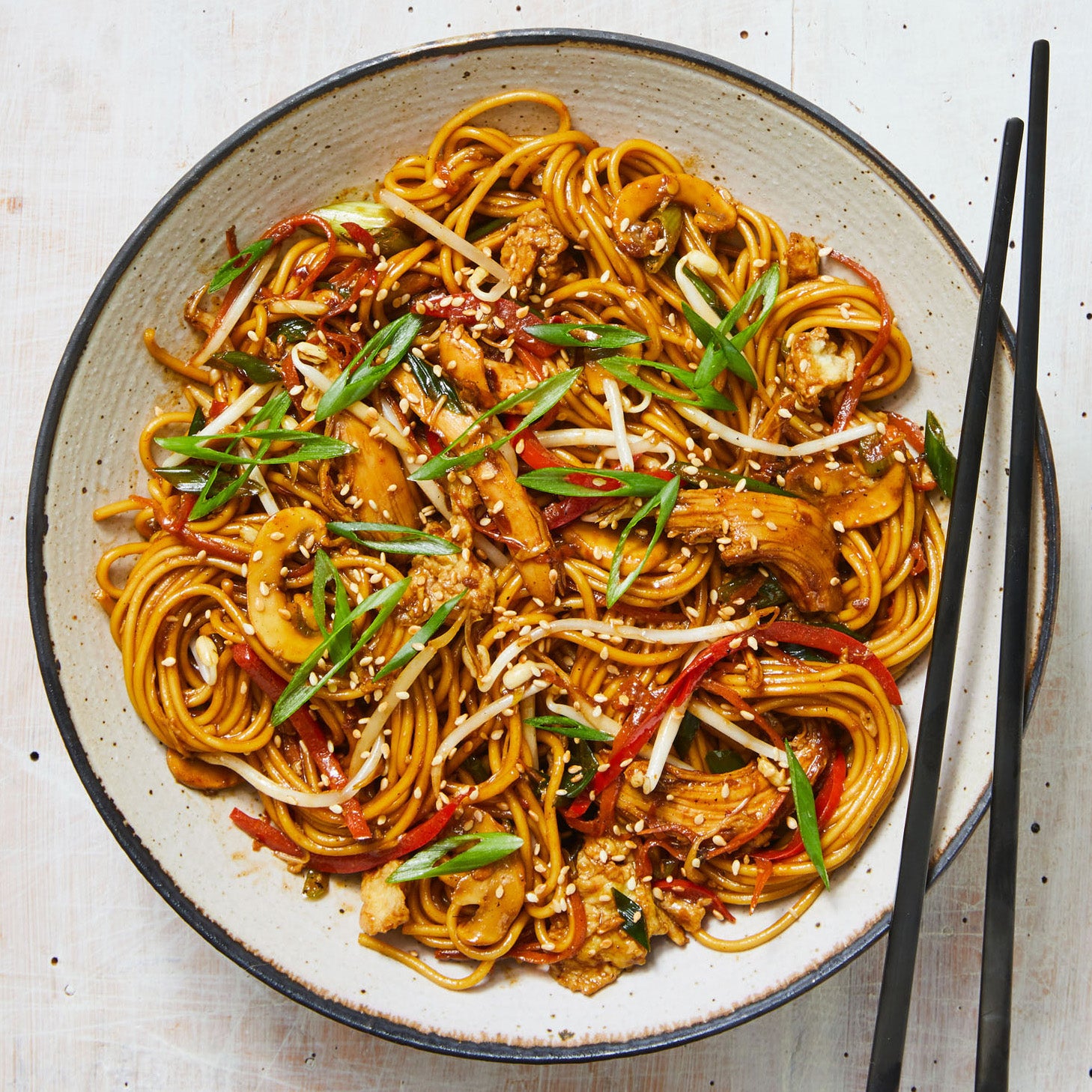Ramen Lo Mein with Five-Spice
