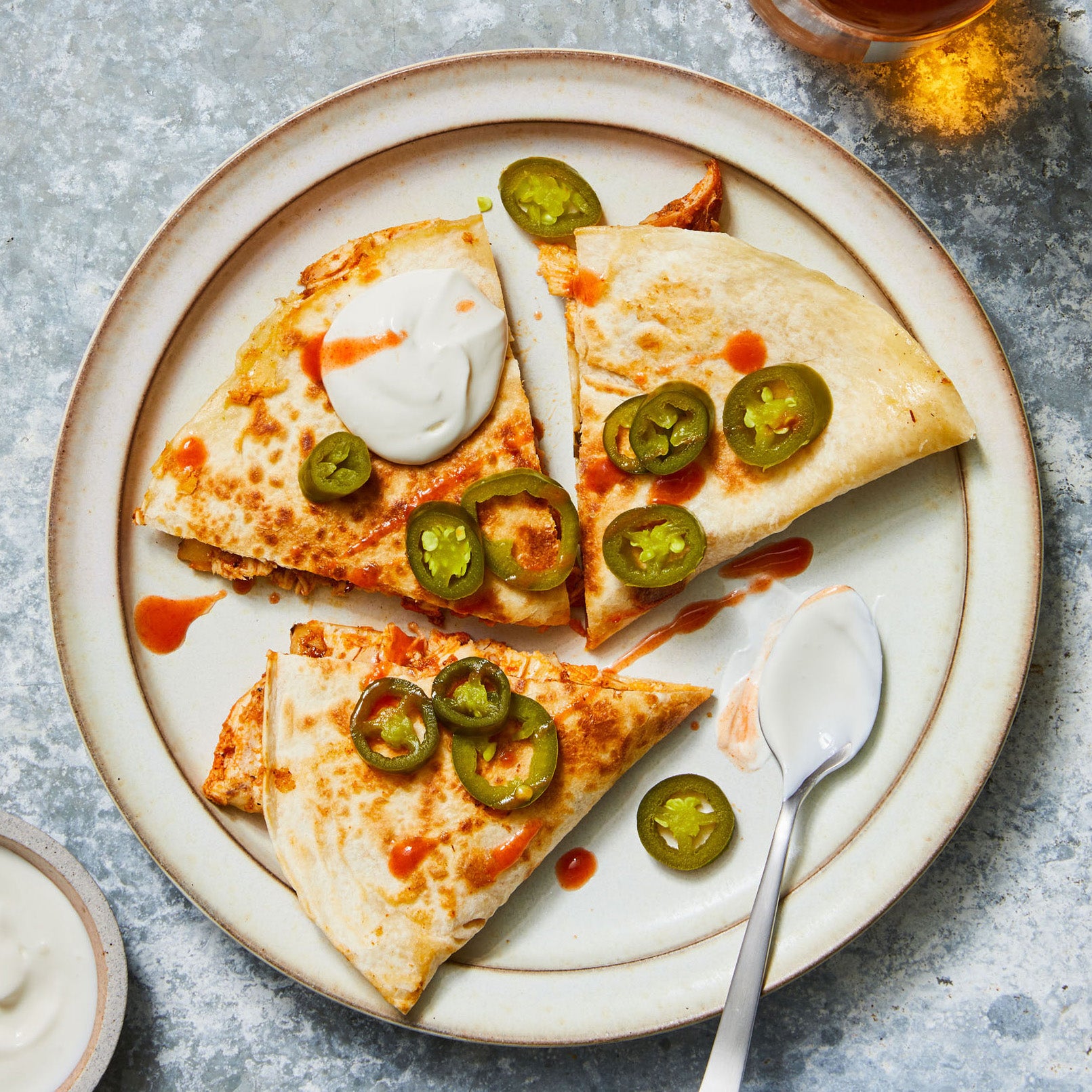 Rach's 3 Minute Meal: Buffalo Soldier Quesadilla
