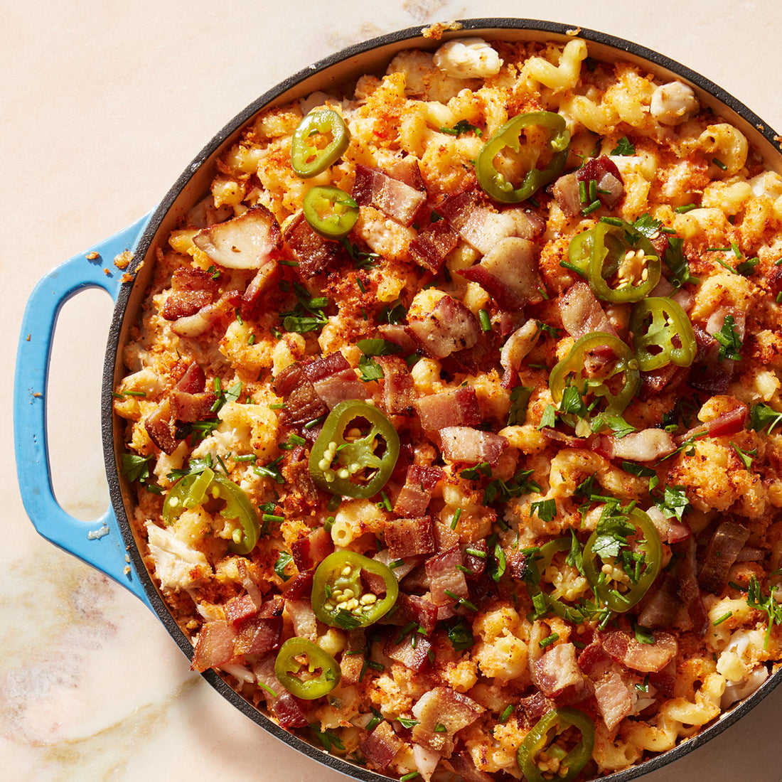 Crabby Jalapeno-Popper Mac