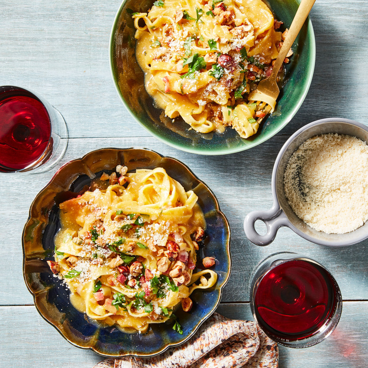 Pumpkin Carbonara