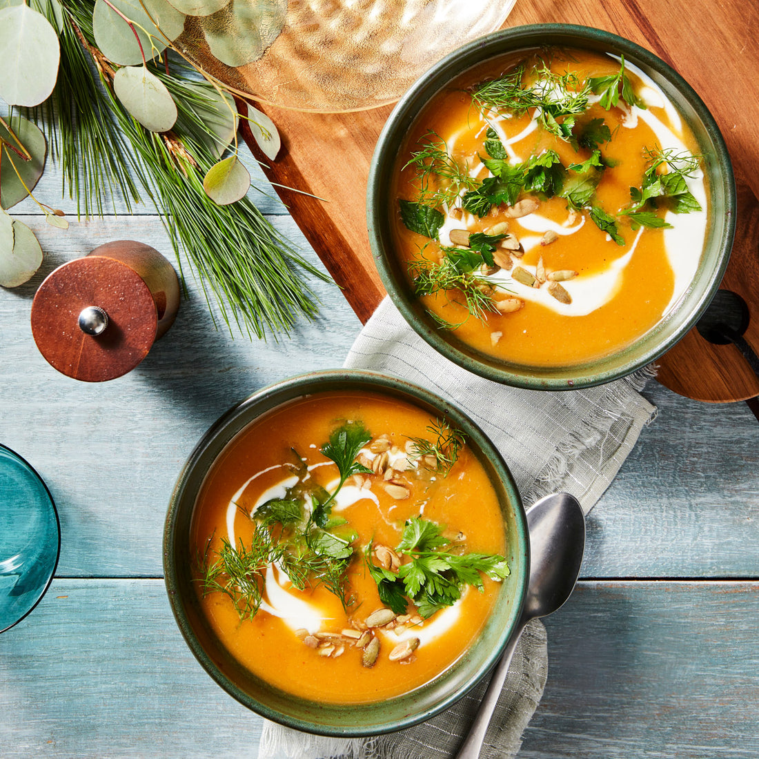 Spiced Pumpkin & Vegetable Soup