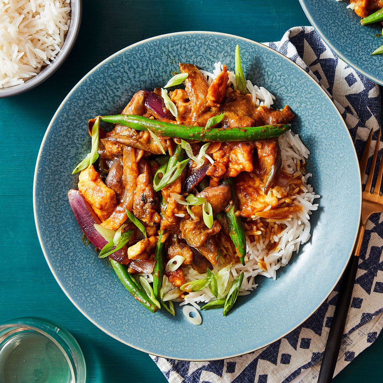 Rachael Ray's Chicken & Japanese Eggplant Curry