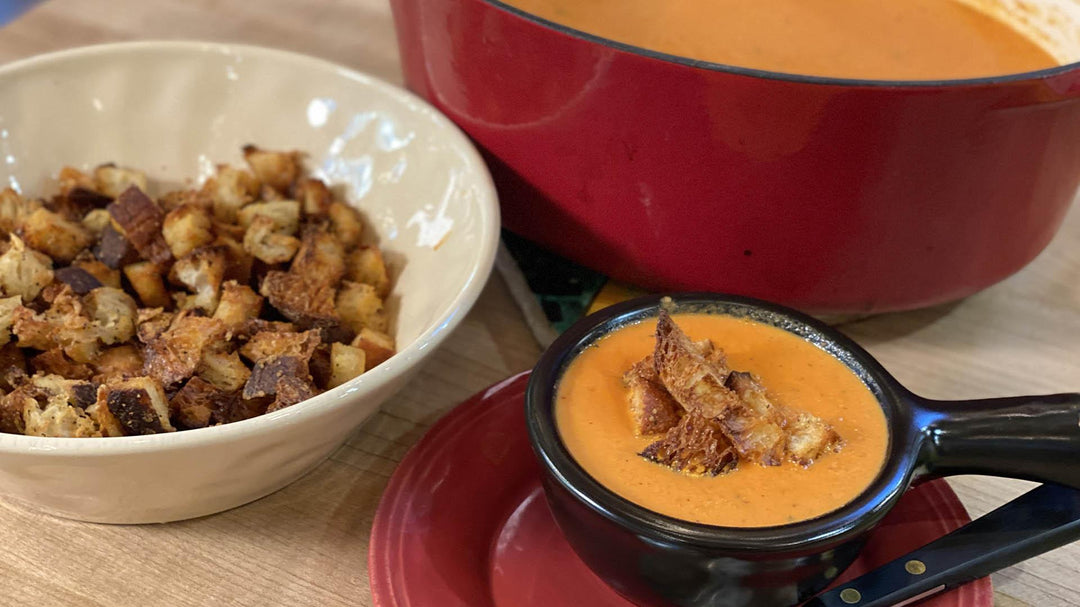 Fire-Roasted Tomato Bisque – Rachael Ray