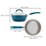 3-Quart Nonstick Induction Covered Chef Pan 12160 - 26885905514678