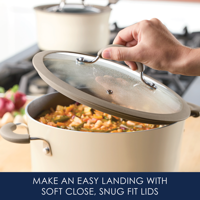 10-Inch Silicone-Rimmed Lid