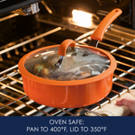 3-Quart Cook + Create Nonstick Sauté Pan with Lid 14797 - 28189888053430