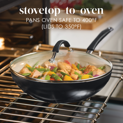 Cucina Ceramic Nonstick Stir Fry Pan