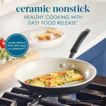 13-Piece Cucina Ceramic Nonstick Cookware Set 17274 - 29418393272502