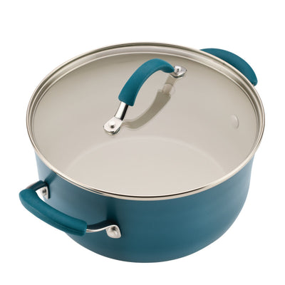 8-Piece Cucina Ceramic Nonstick Cookware Set