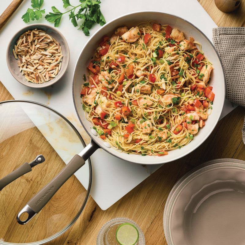 Cucina Ceramic Nonstick Stir Fry Pan