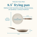 2-Piece Cucina Ceramic Nonstick Skillet Set 17280 - 30165229371574