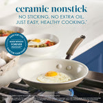 2-Piece Cucina Ceramic Nonstick Skillet Set 17280 - 30165230682294