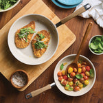 2-Piece Cucina Ceramic Nonstick Skillet Set 17280 - 30165231993014