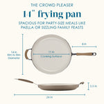 Cucina Ceramic Nonstick Frying Pan 17281 - 30165314371766