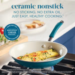 2-Piece Cucina Ceramic Nonstick Skillet Set 17282 - 30165220851894