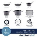 Hard Anodized Nonstick Cookware Sets 81177 - 26652159901878
