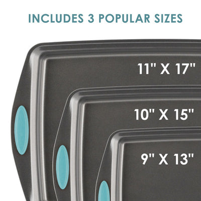 3-Piece Nonstick Sheet Pan Set