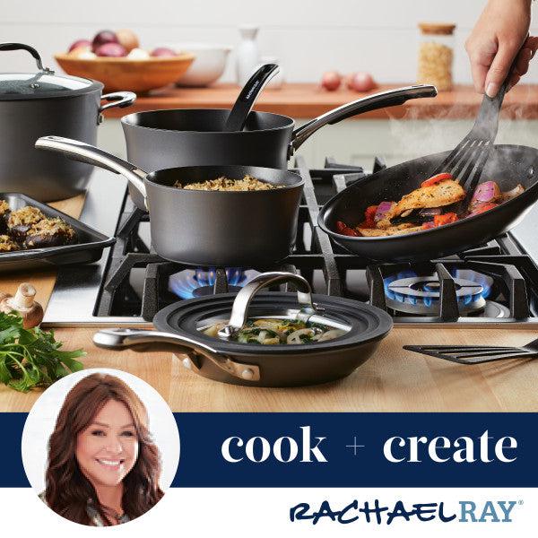 Cook + Create Hard Anodized Nonstick Frying Pans – Rachael Ray