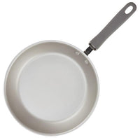 13-Piece Nonstick Induction pan with black handle, dishwasher safe, top view.