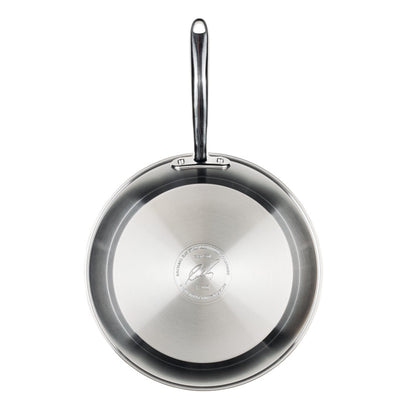 12.5-Inch Stainless Steel Frying Pan