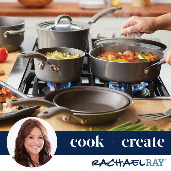 Using the Cook + Create Nonstick Cookware Sets on a stove offers an effortlessly smooth cooking experience. These pots and pans feature scratch resistance, providing just the right touch for all your culinary creations, and they are conveniently oven safe for even more versatility in the kitchen.