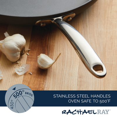 14-Inch Professional Hard Anodized Nonstick Frying Pan