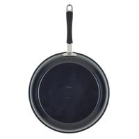 Ceramic Nonstick Frying Pan with metal handle on a white background.