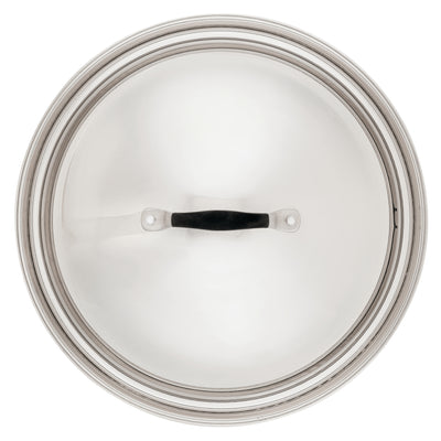 14-Inch Stainless Steel Domed Lid