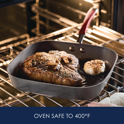 Cucina 11-Inch Square Deep Grill Pan – Rachael Ray