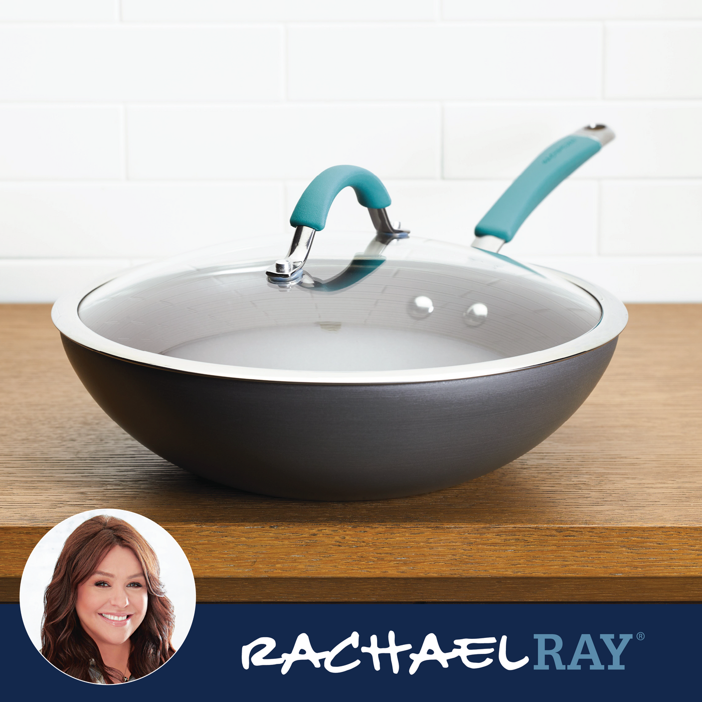 Cucina 11-Inch Covered Stir Fry | RachaelRay.com – Rachael Ray