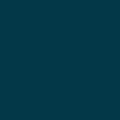 Solid dark teal square.