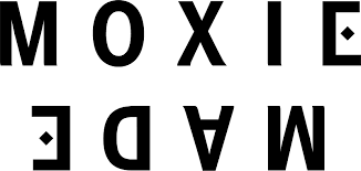 Text illusion with "MOXIE" and "MAD" displayed in capital letters.