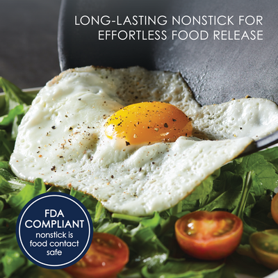 14-Inch Professional Hard Anodized Nonstick Frying Pan