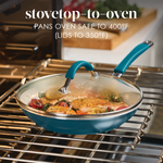 10-Piece Cucina Ceramic Nonstick Cookware Set 17271 - 28803928457398