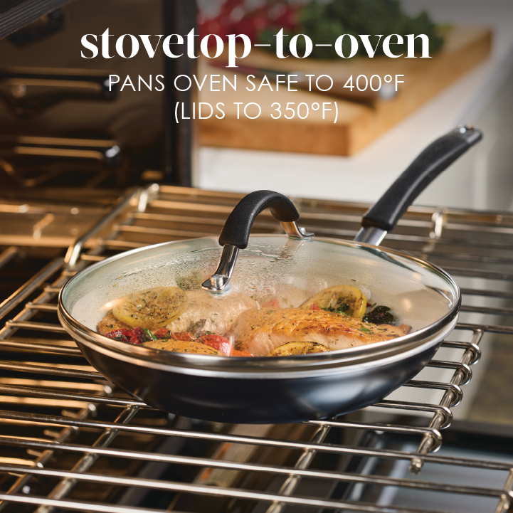 10-Piece Cucina Ceramic Nonstick Cookware Set