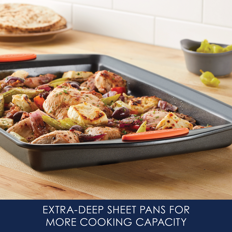 4-Piece Nonstick Sheet Pan and Turner Set
