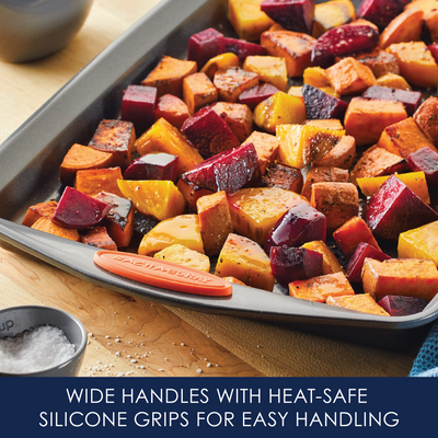 4-Piece Nonstick Sheet Pan and Turner Set