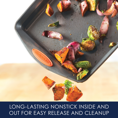 4-Piece Nonstick Sheet Pan and Turner Set