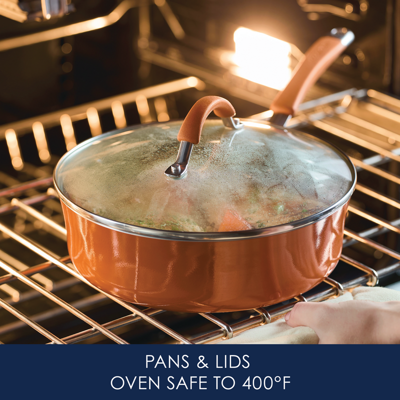 12-Piece Cucina Nonstick Cookware Set