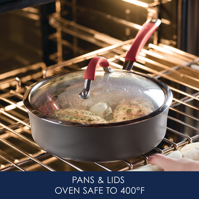 12-Piece Cucina Hard Anodized Nonstick Cookware Set