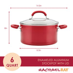 6-Quart Nonstick Induction Covered Stockpot 12164 - 26751597052086