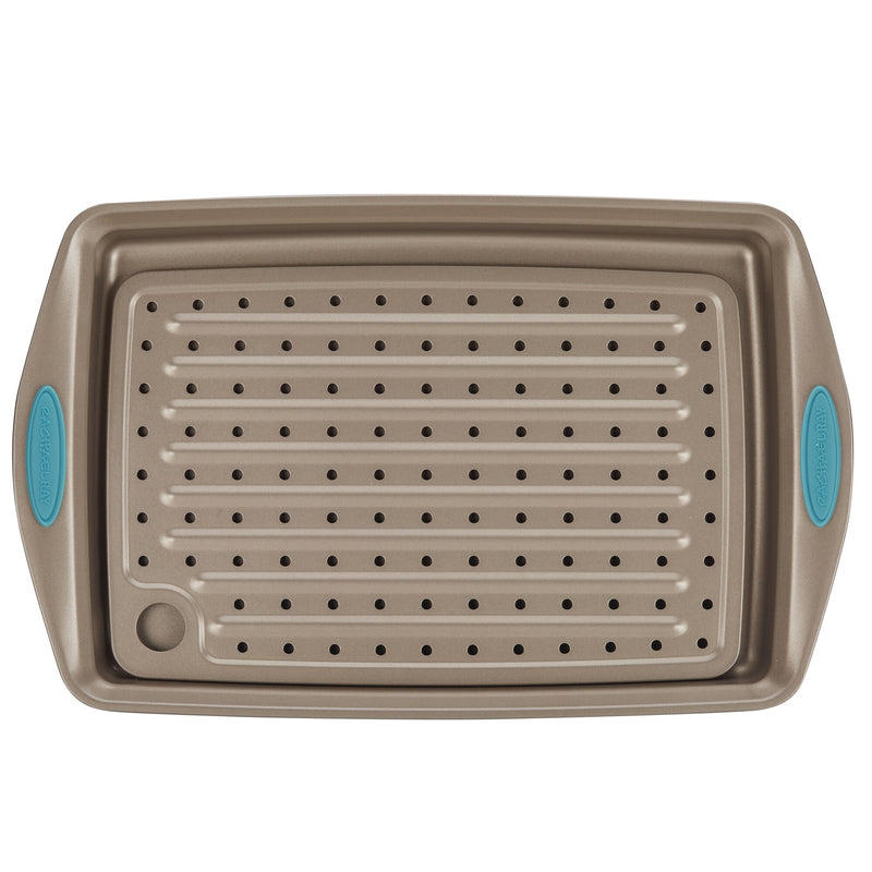 10-Inch x 15-Inch Nonstick Crisper Pan Set